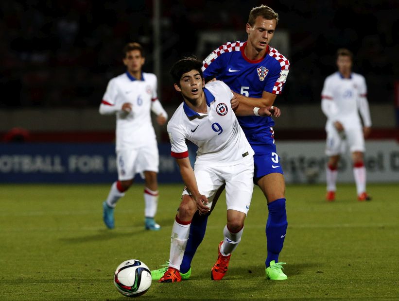 Mundial sub 17 Chile empató 11 ante Croacia en el debut