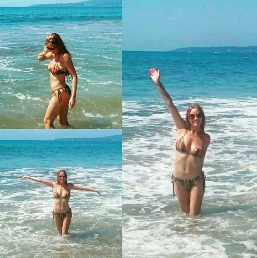 Marcela Vacarezza se lució en bikini durante sus vacaciones en México