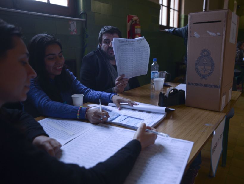 Elecciones en Argentina: Cerca de un 80% del padrón electoral asistió a votar
