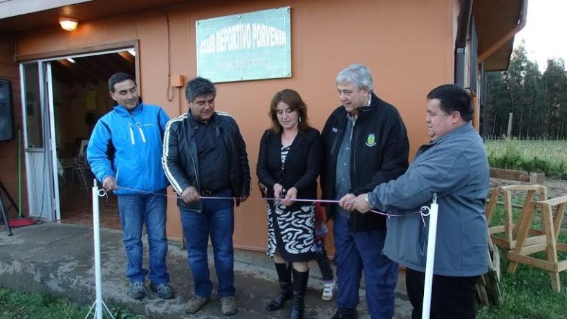 Club Deportivo El Porvenir en Quillón inauguró nueva sede soychile.cl