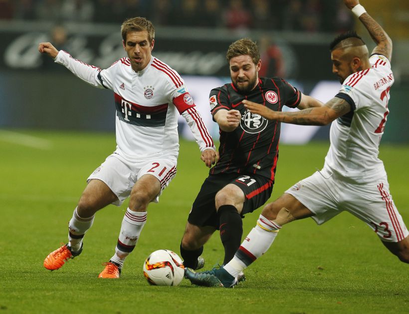 Vidal volvió a la titularidad y el Bayern empató 0-0 con el Eintracht Frankfurt