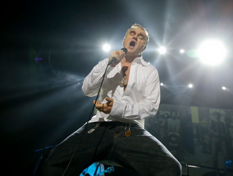 Morrissey maravilló a sus fans en el primero de sus dos shows en Chile
