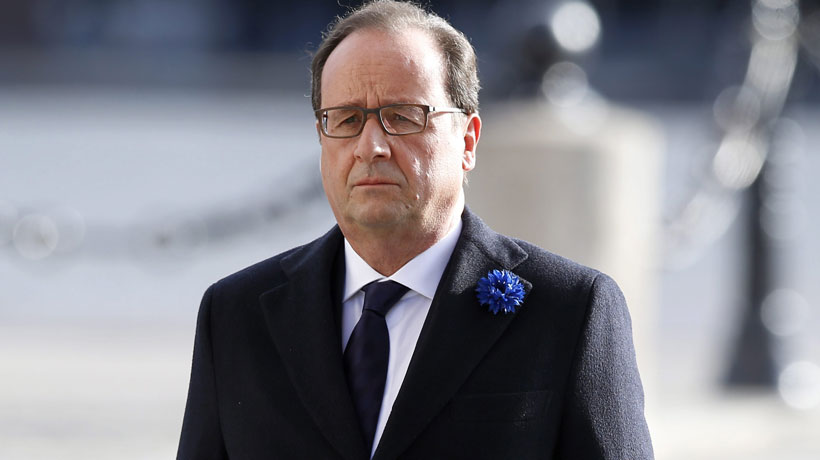 Hollande: "Encabezaremos la lucha y no tendremos misericordia "