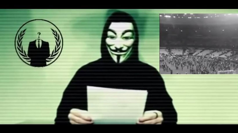 Anonymous emprendió ataques contra el Estado Islámico tras declararle la guerra por los atentados de París