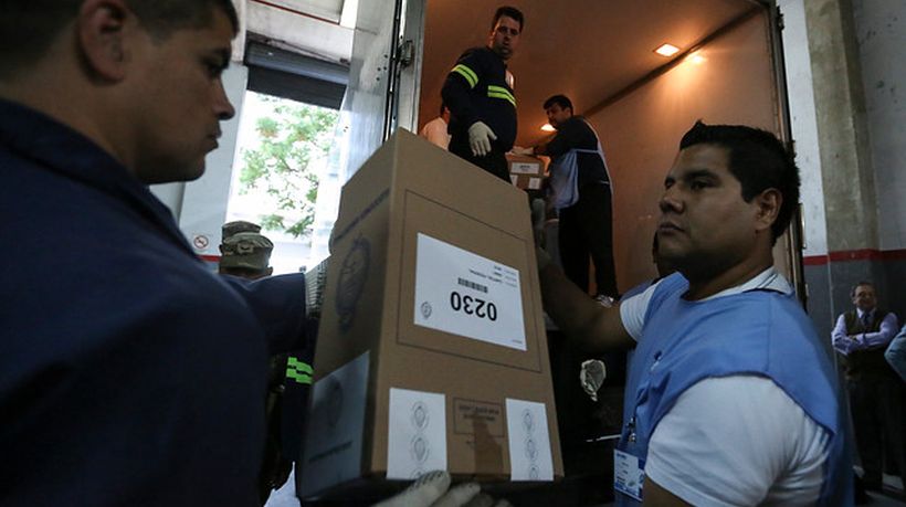 Los primeros resultados de las elecciones de Argentina se conocerán a las 19:30