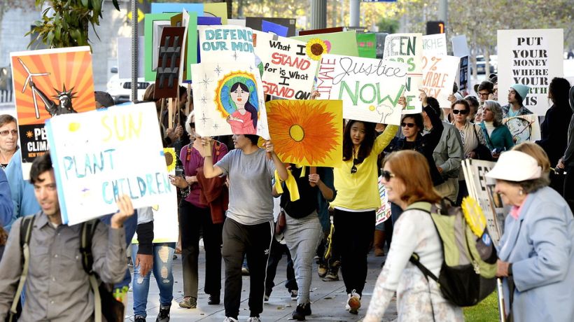 Protesta mundial contra el cambio climático reunió a más de 500 mil personas