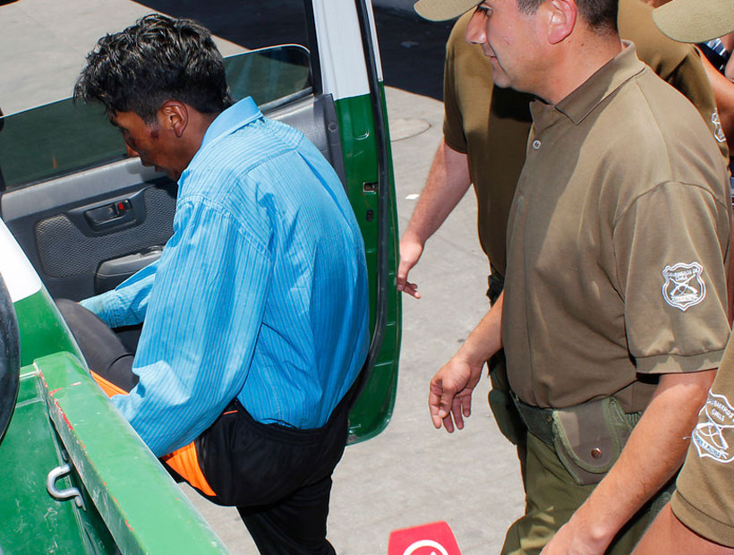 Repentino control de detención contra boliviano que confesó el homicidio de los carabineros en la frontera