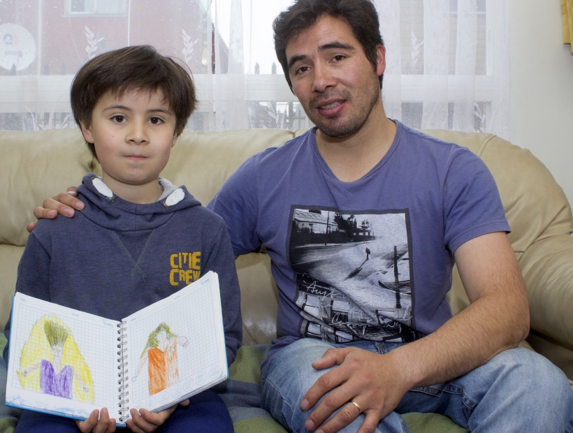 Niño ganador de La Suerte de Ser Chileno: “Voy a comprar un Play Station 4 con un juego de Sonic”