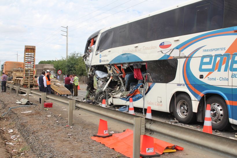 Graves Permanecen En El Hospital De Chillán Conductores De Emebus Tras Accidente En Cercanías De 1502