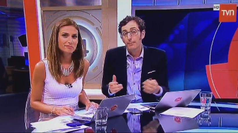 El fail de Matías del Río en pleno noticiario: confundió a Chilevisión con TVN