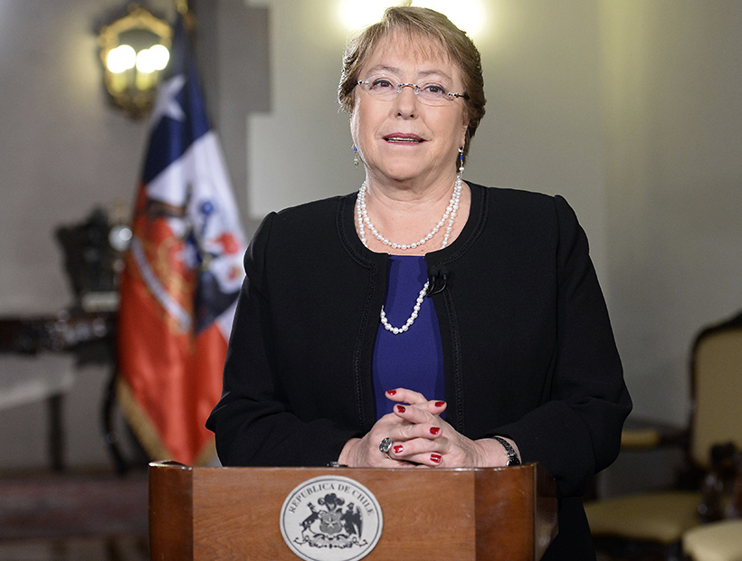 Bachelet destacó las reformas aprobadas por el Congreso un 2015 que 
