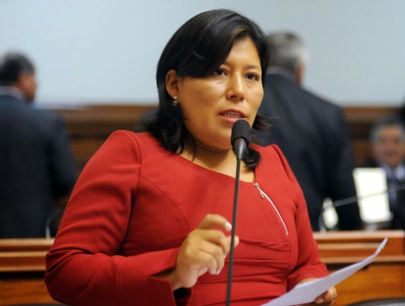 Vicepresidenta del Congreso peruano: 
