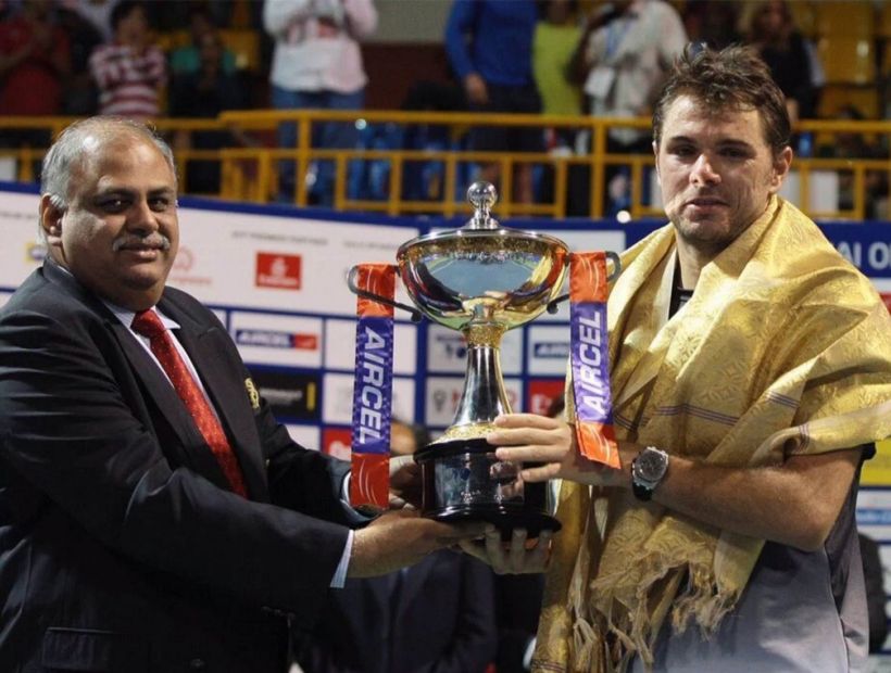 Stanislas Wawrinka arrancó otra temporada conquistando el título de Chennai