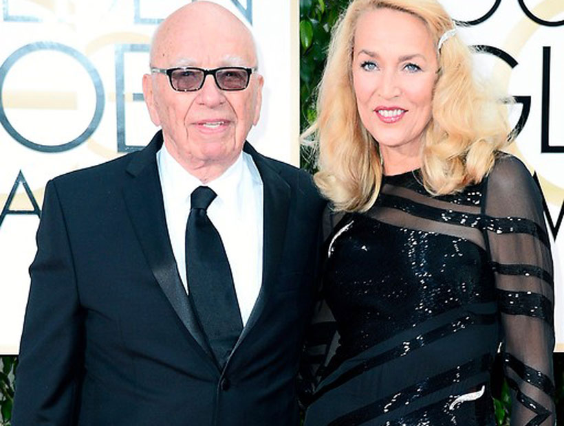Rupert Murdoch anunció matrimonio con ex esposa de Mick Jagger