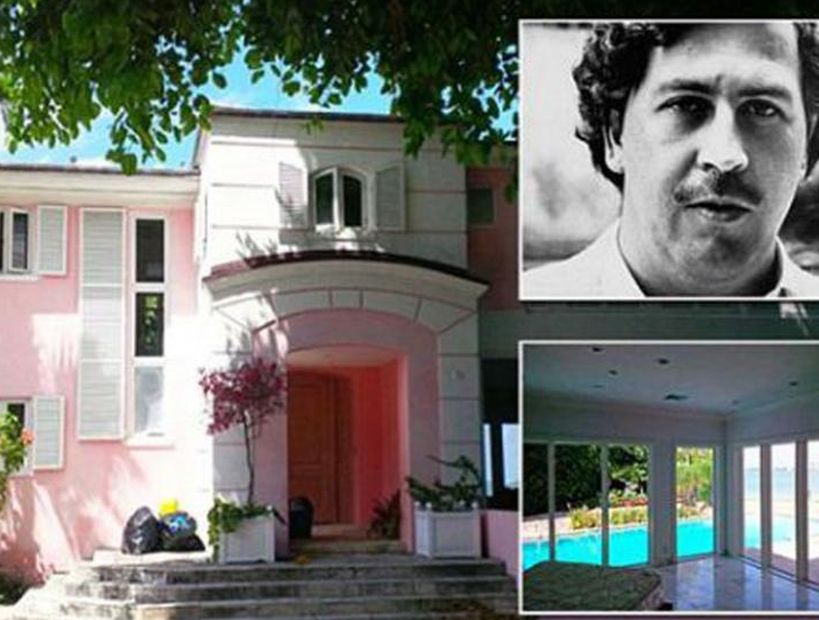 Demolerán antigua mansión de Pablo Escobar en Miami para buscar plata enterrada