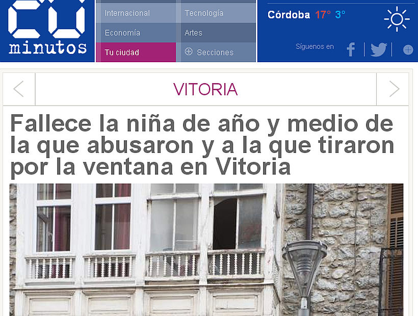 Impacto en España: un hombre abusó y lanzó por la ventana a una guagua