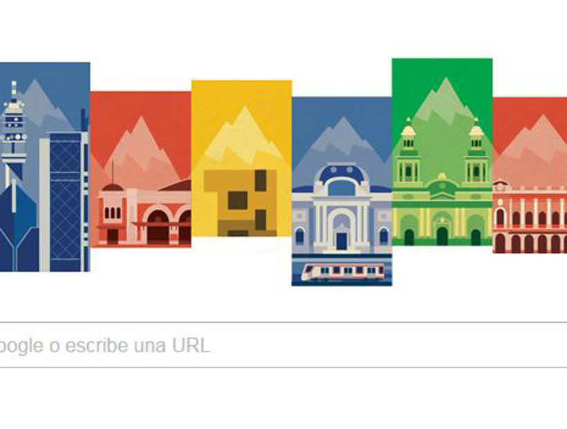 Google homenajeó los 475 años de la fundación de Santiago