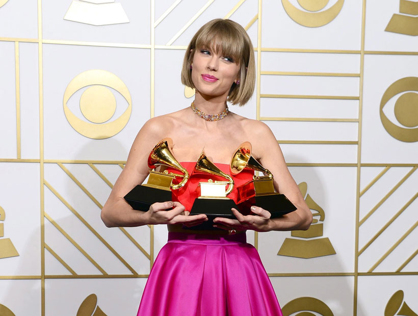 Taylor Swift fue la gran ganadora de los Premios Grammy