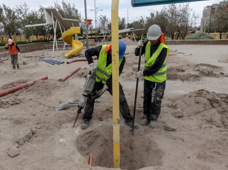 Comenzaron las obras de la construcción del nuevo Skate Park de Calama