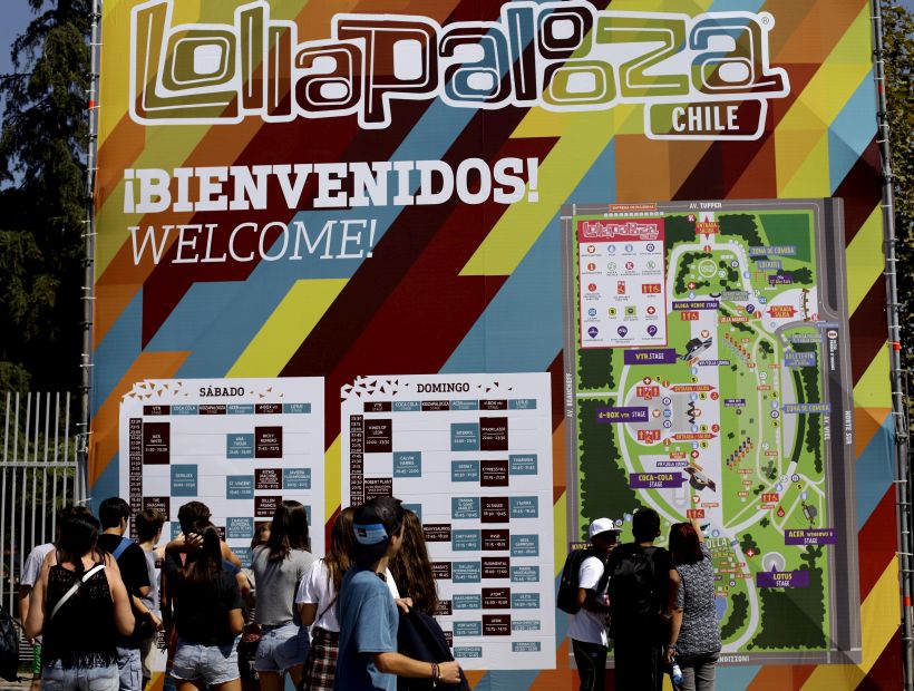 Mira los horarios de Lollapalooza para cada día