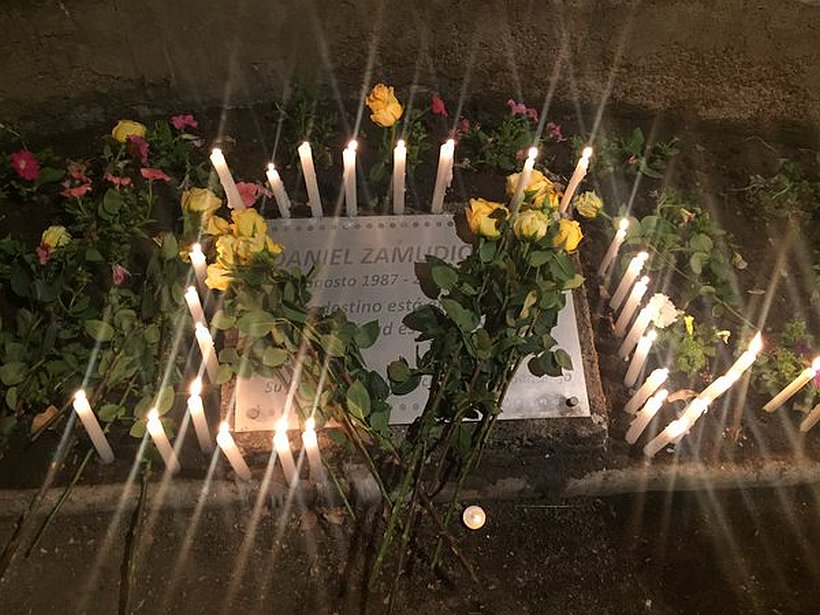 Organizaciones sociales conmemoraron los cuatro años del ataque contra Daniel Zamudio
