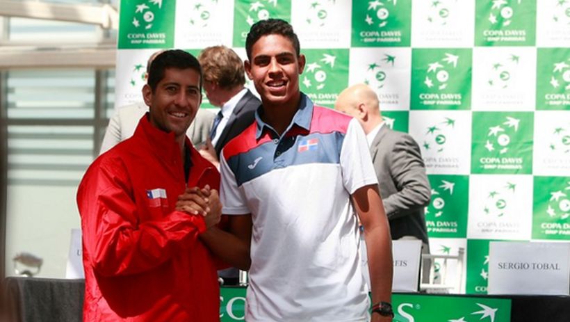Copa Davis: Hans Podlipnik ganó el primer set frente al dominicano José Olivares