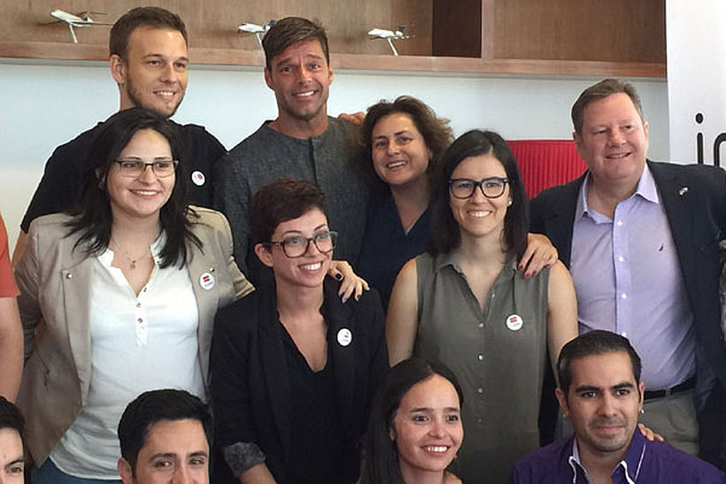 Ricky Martin abogó a favor del matrimonio igualitario en Chile