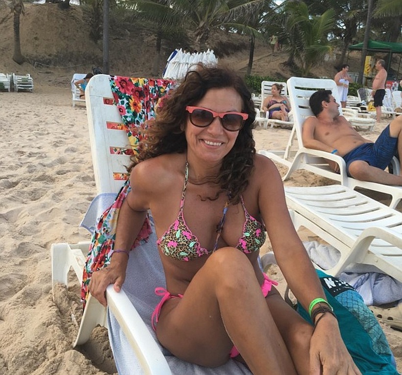 Solange Lackington sorprendió con una espectacular foto en bikini a sus 53 años