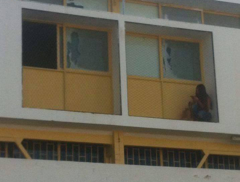 Antofagasta: estudiante intentó escapar del mechoneo por la ventana de un segundo piso
