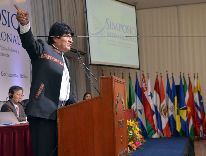 Evo Morales propuso una reunión de Unasur 