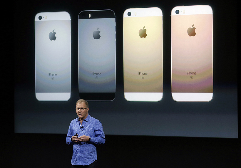 Apple presentó el iPhone SE, el teléfono de cuatro pulgadas 