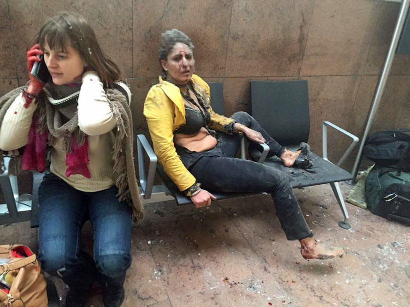 Policía encontró 15 kilos de explosivos en barrio de Bruselas después del atentado