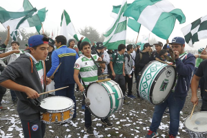 M S De Hinchas Participaron De Banderazo De Deportes Temuco