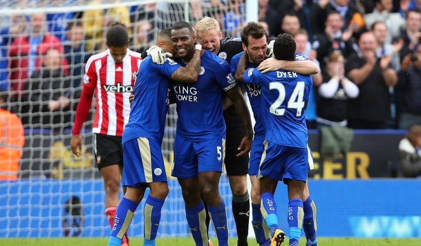 El sorprendente Leicester ganó 1-0 al Southampton y dio un paso de gigante hacia el título