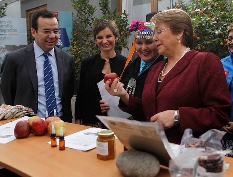 Bachelet celebró el crecimiento económico de febrero