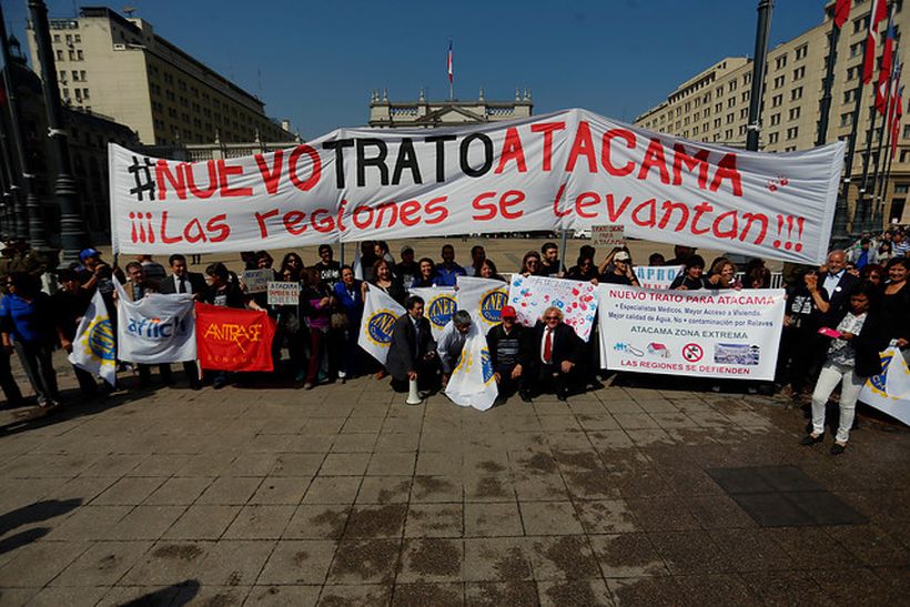 La Anef se movilizará hoy exigiendo el Bono Atacama y no descartan nuevo paro nacional