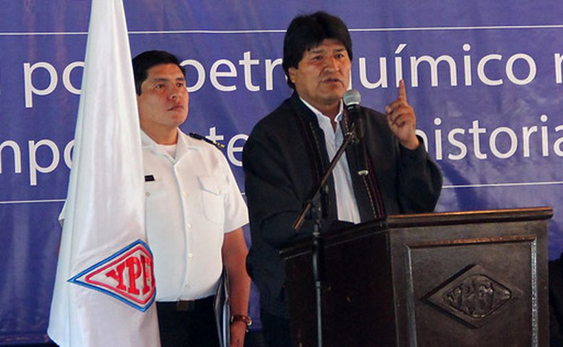 Evo Morales criticó anuncio chileno de crear una 