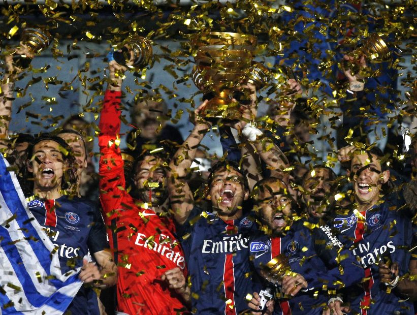 El PSG le ganó al Lille 2-1 y logró el tricampeonato en Francia