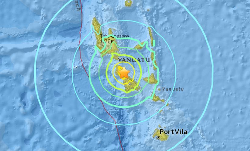 Shoa Descartó Alerta De Tsunami Tras Terremoto De 7° Richter En Vanuatu