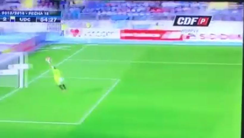 Mira el gol de mitad de cancha que significó el 2-0 de la U. de Concepción frente a O'Higgins