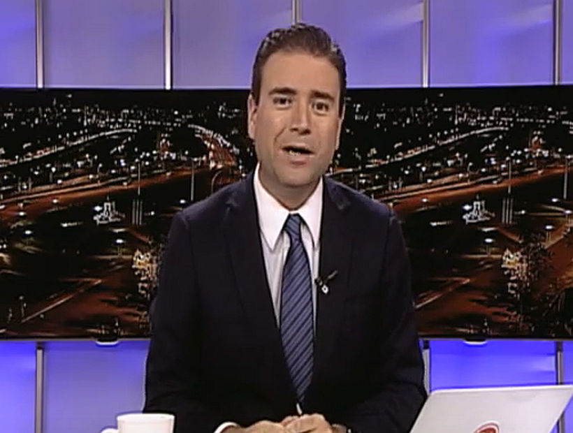 TVN dijo que Christian Pino fue despedido por "incumplir estándares editoriales"
