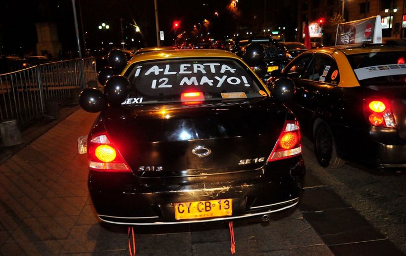 Taxistas y protesta de este jueves contra Uber y Cabify: 
