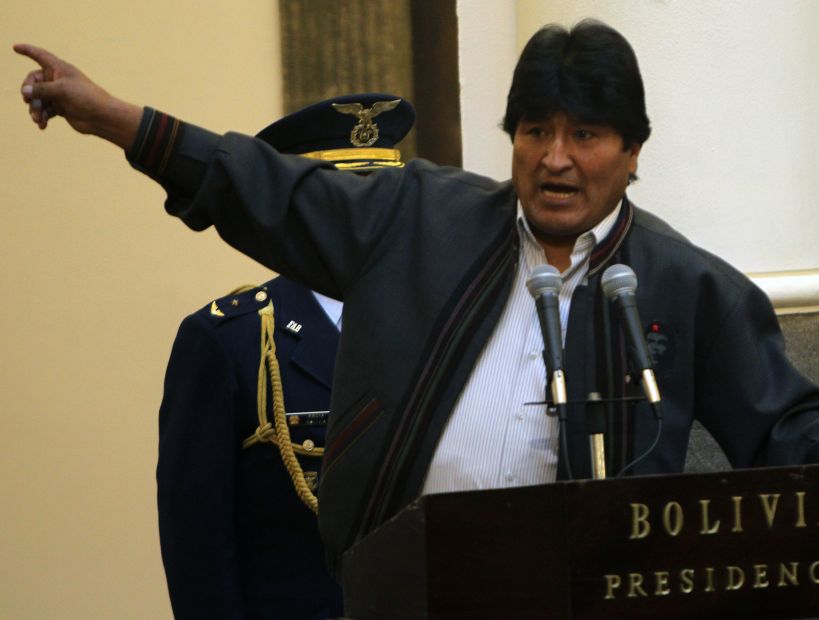Evo Morales reiteró que es 