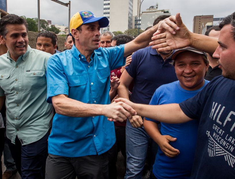 Venezuela: Capriles llamó a manifestaciones por referendo revocatorio contra Maduro