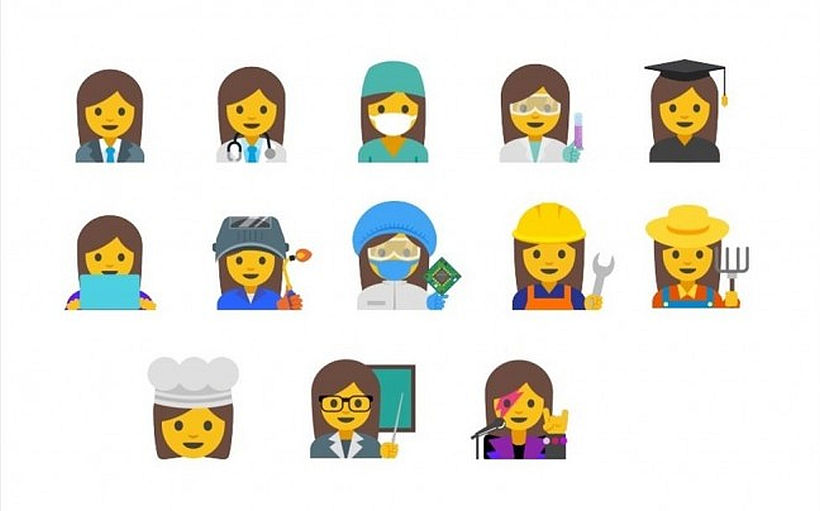 Equidad de género: Google anunció nuevos emoticones femeninos