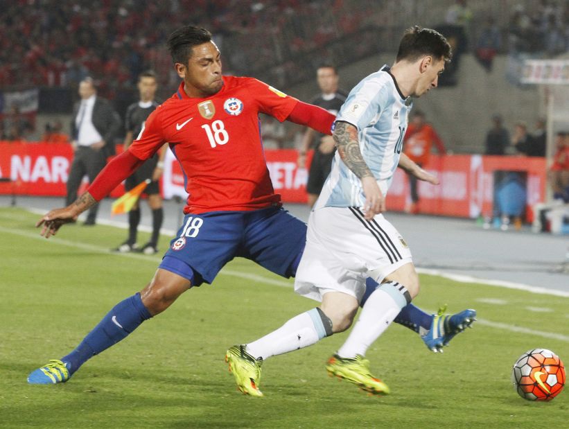 Messi es duda para el debut ante Chile: 