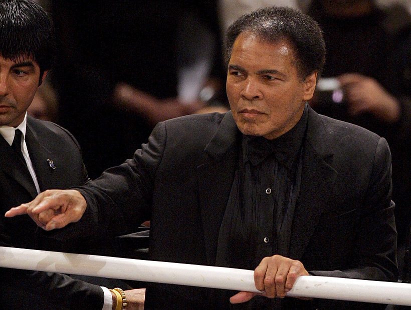La leyenda del boxeo Muhammad Ali estaría 