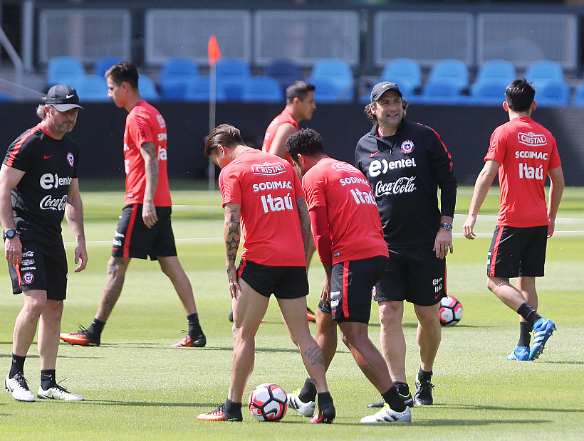La Roja se prepara para su duelo con Argentina el próximo lunes