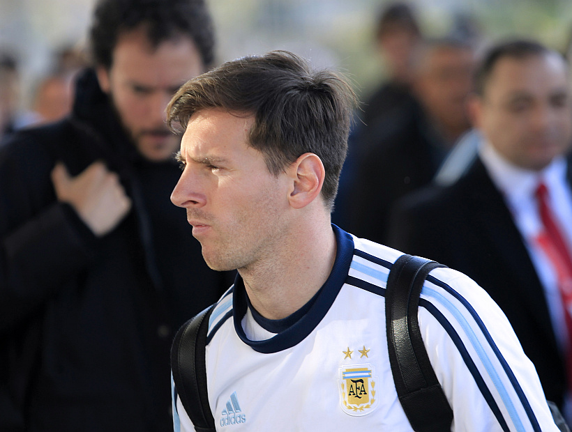 Messi realizó un trabajo diferenciado de cara al duelo con Chile