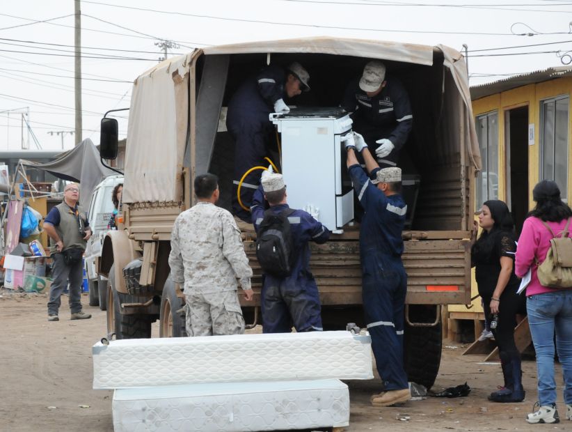 Barrio de emergencia en Arica fue cerrado para el traslado de vecinos